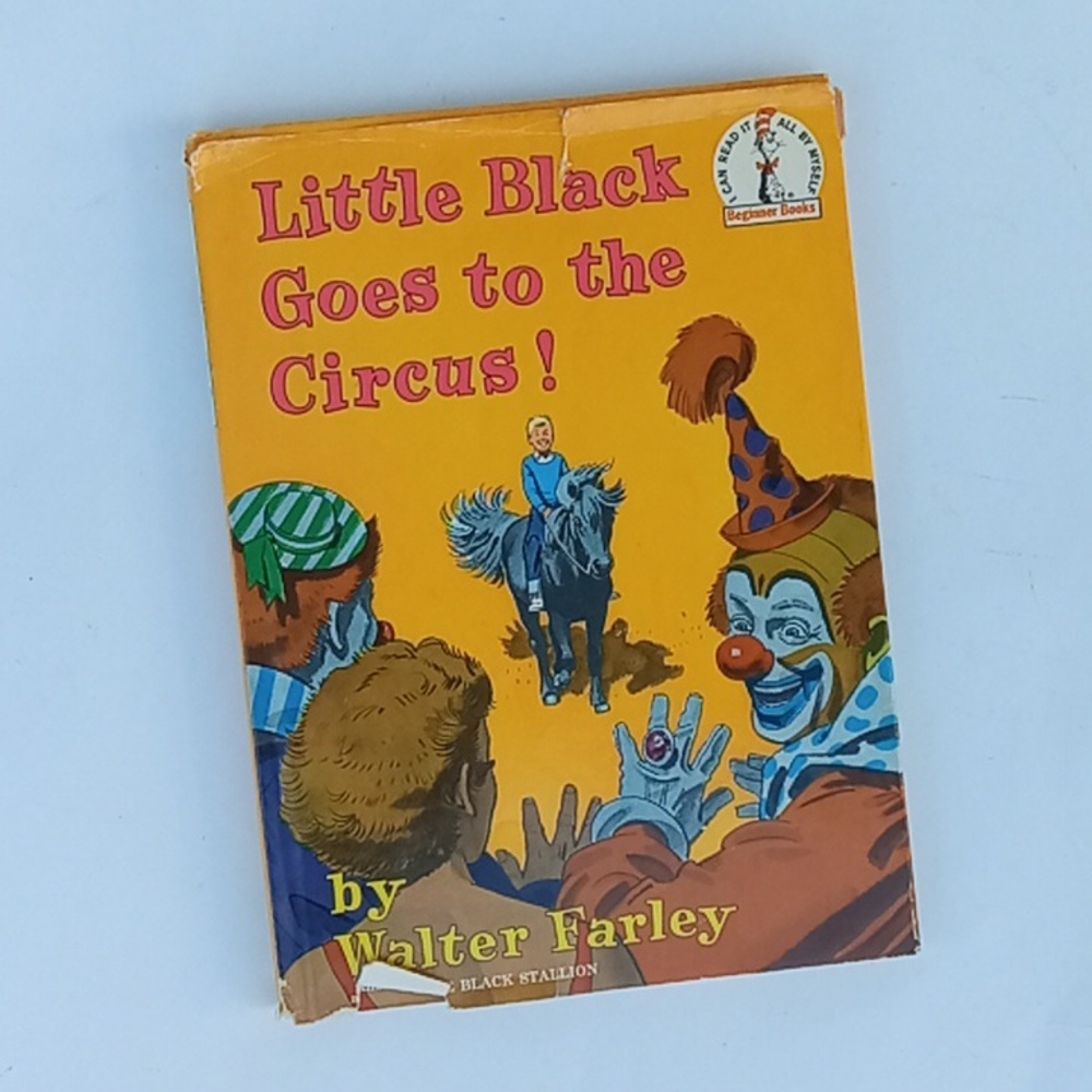 Vintage Little Black Goes To The Circus! 1963 Book